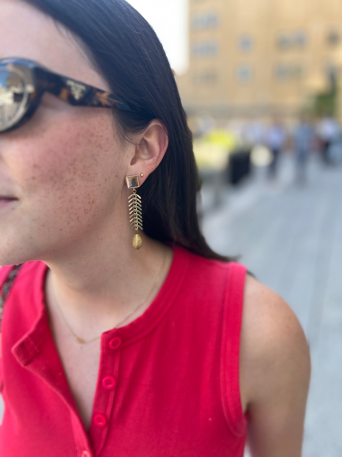 Fishtail Earrings